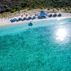 Camp Cecil de la Isla on Isla Espiritu Santo © Colin Ruggiero / Todos Santos Eco Adventures