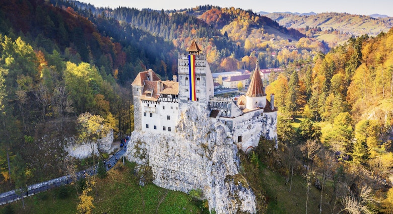 The medieval Castle of Bran, known for the myth of Dracula.
1549738565
RFC, Shutterstock, ancient, architecture, art, attraction, autumn, blue, bran, brasov, building, castle, clouds, county, culture, day, defensive, destination, dracula, europe, fall, fortification, fortress, heritage, landmark, landscape, medieval, myth, romania, spectacular, stunning, transylvania, twilight, wallachia, autumn landscape, bran castle, brasov romania, dracula castle, dracula fortress, famous landmark, landscape wit, medieval landmark, Architecture, Building, Castle, Fortress
The medieval Castle of Bran, known for the myth of Dracula.
